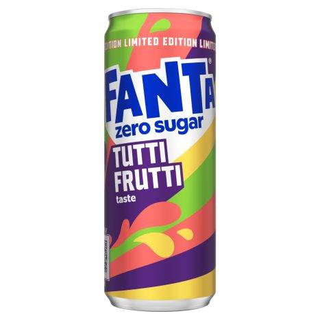 Fanta 0,33l Zero Tutti Frutti CAN  DRS