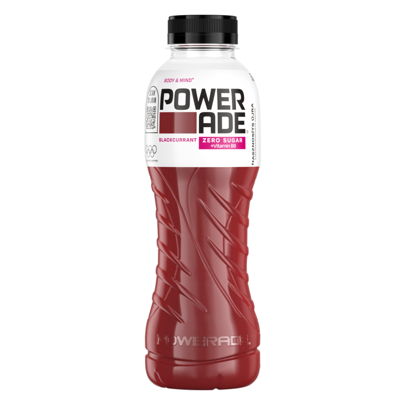 Powerade 0,5l Blackcurrant Zero  DRS 