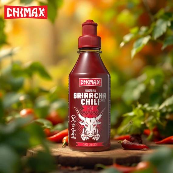 Chimax sriracha csípős chili szósz (piros) 250ml  
