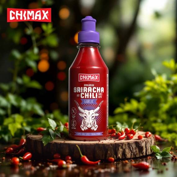 Chimax sriracha fokhagymás szósz (lila) 250ml  (X)