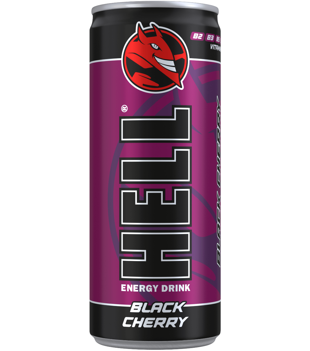 Hell Energy Black Cherry 250ml  DRS