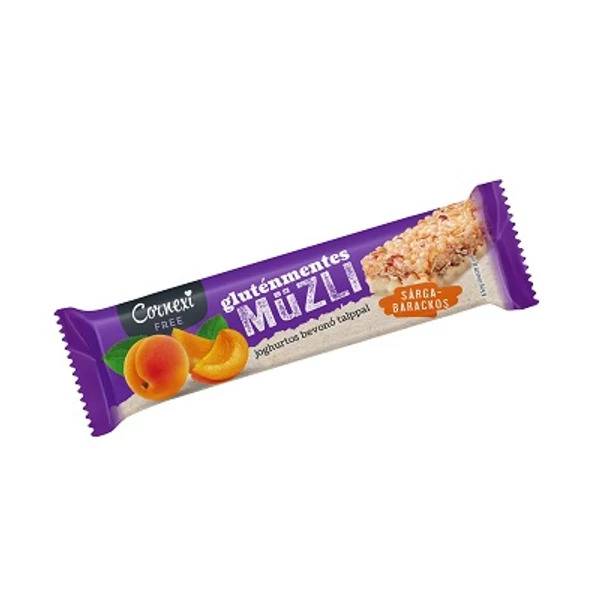 Cornexi Sárgabarackos müzliszelet, joghurtos bev. talppal 25g  