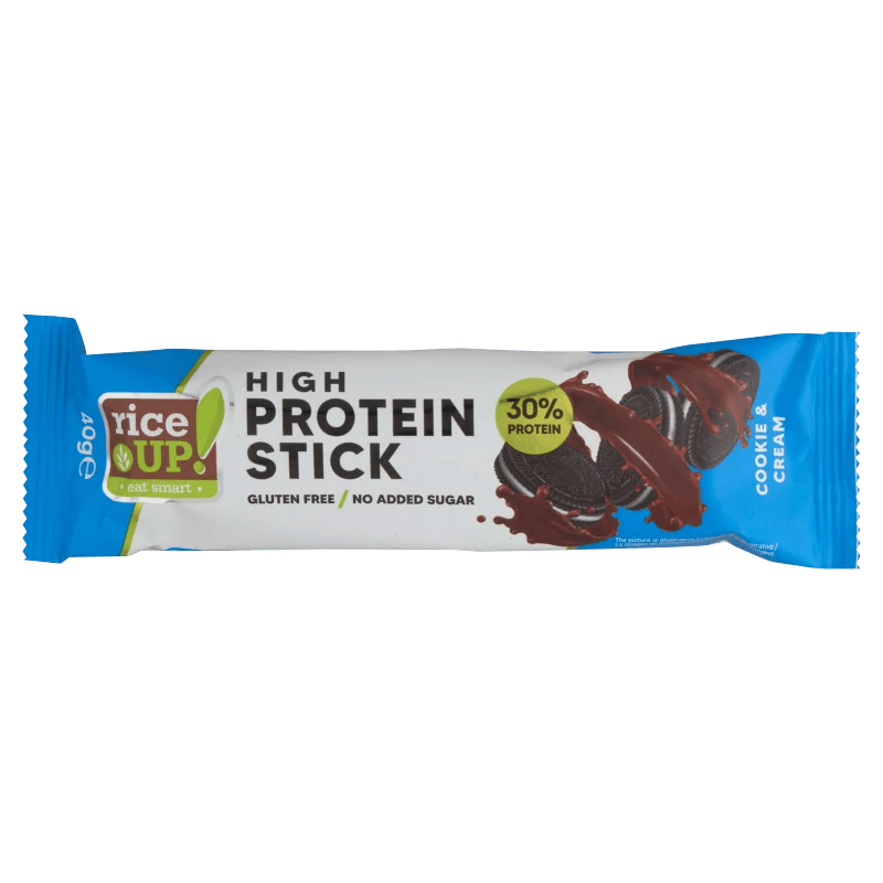 Rice Up! protein szelet Cookies & Cream HCN 40g  