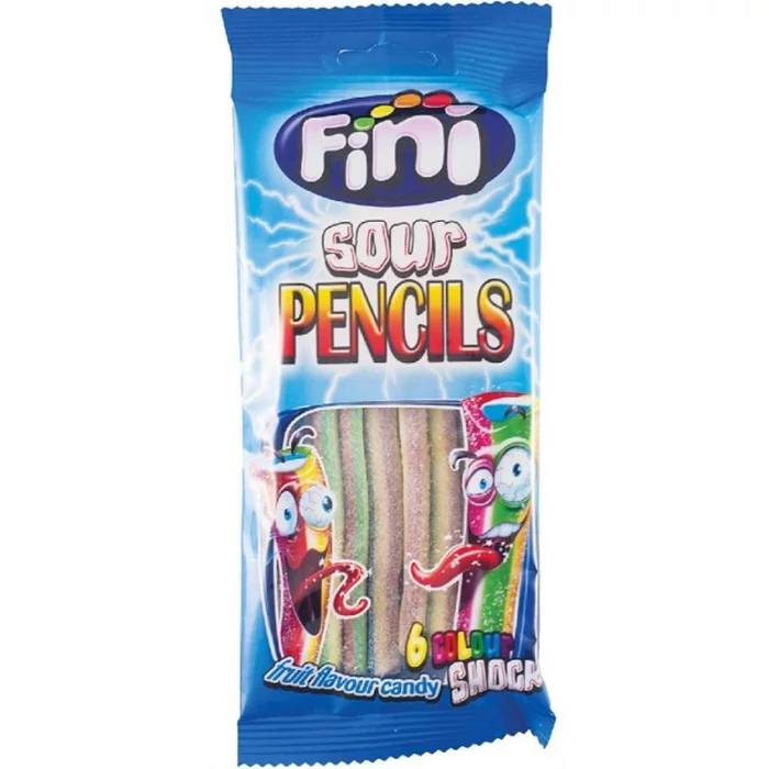 Fini Tubes szivárvány Pencil gumicukor 80g  