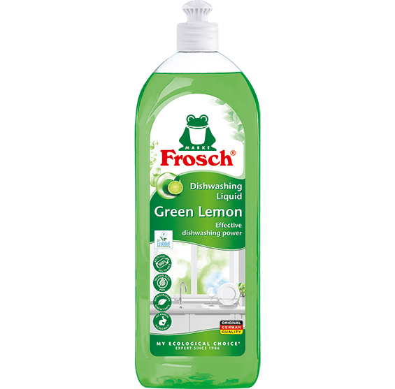 Frosch 750ml mosogatószer zöld citrom   