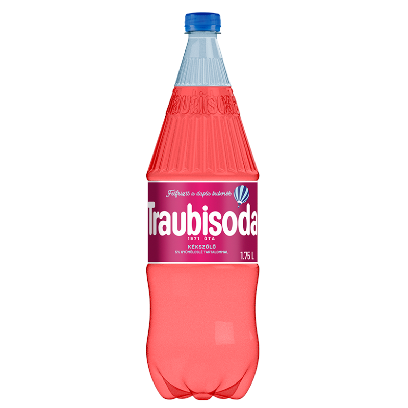 Traubisoda kékszőlő 1,75l  DRS