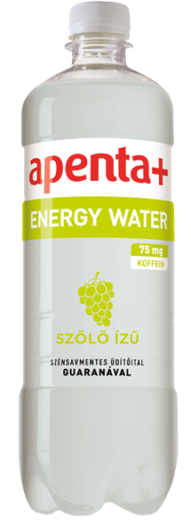 Apenta+ Energy Water Guarana Szőlő 0,75l   DRS