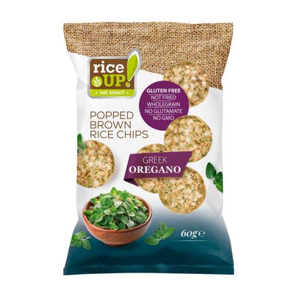 Rice Up! Greek Oregánó rizs chips 60g  
