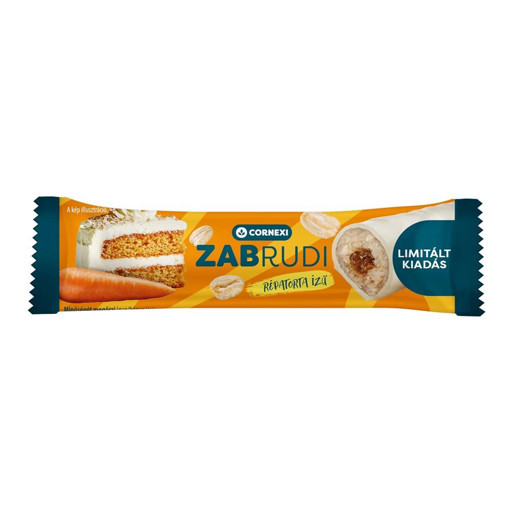 Cornexi Zabrudi Répatorta ízű zabrúd joghurtos bevonattal 30g   