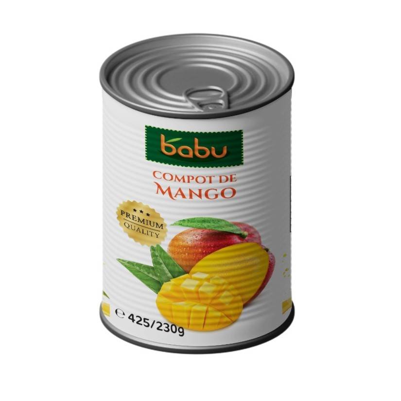Babu Kompót 425/230g Mangó  