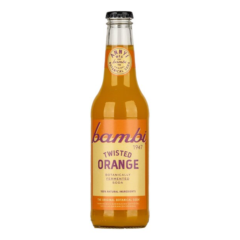 BAMBI Citromos üdítőital 330 ml  DRS