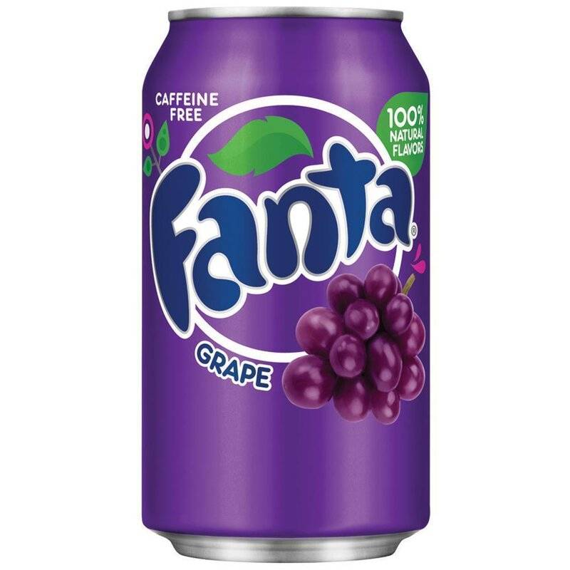 Fanta Grape USA szőlő ízű üdítőital 355ml  DRS 