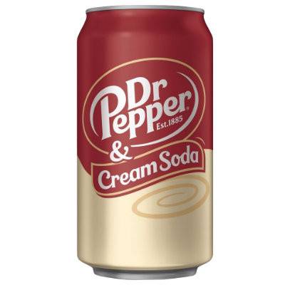 Dr. Pepper USA Cream Soda vaníliás szénsavas üdítőital 355ml  DRS