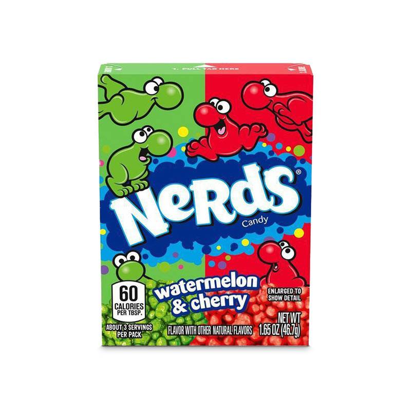 Wonka Nerds Watermelon Cherry cukorka 47g  
