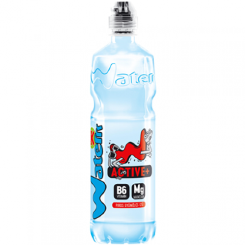 Kubu Water Active+ piros gyümölcs 0,75l  DRS