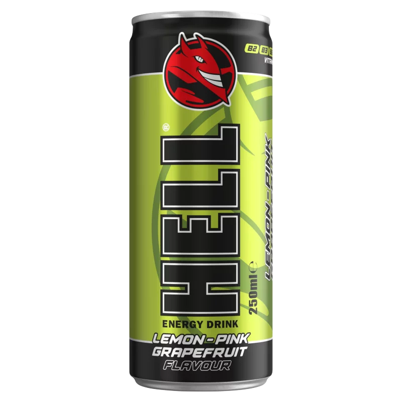 Hell Energy Citrom-Pinkfruit 250ml  DRS