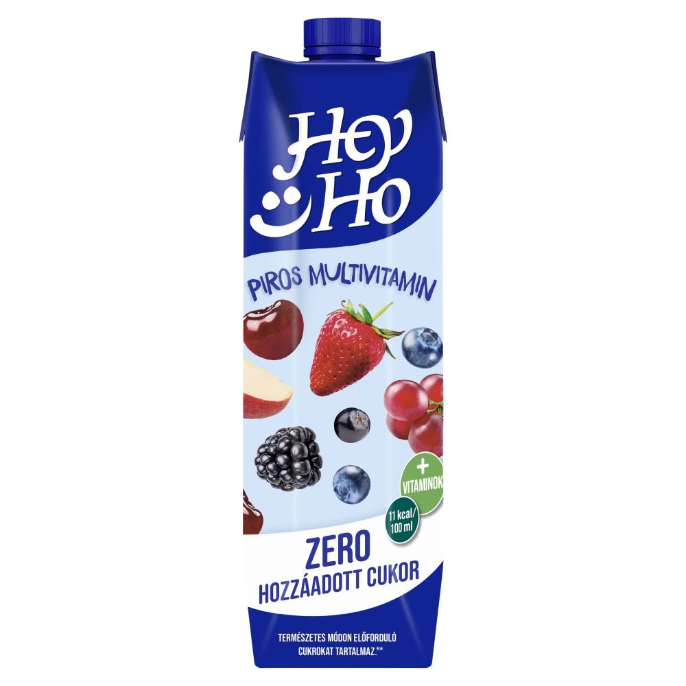 Hey-ho 1l ZERO Piros Multivitamin 20%  