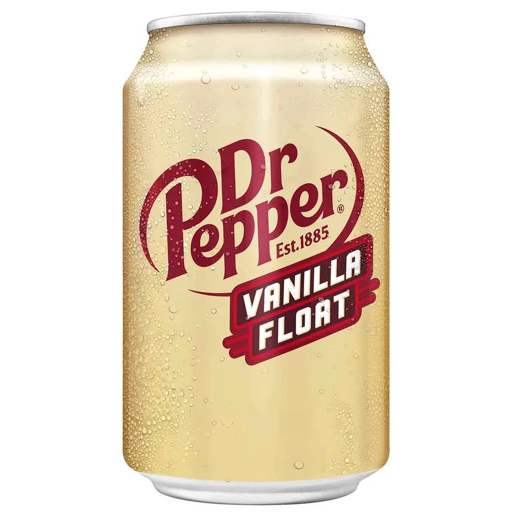 Dr. Pepper Vanilla Float szénsavas üdítőital 355ml  DRS