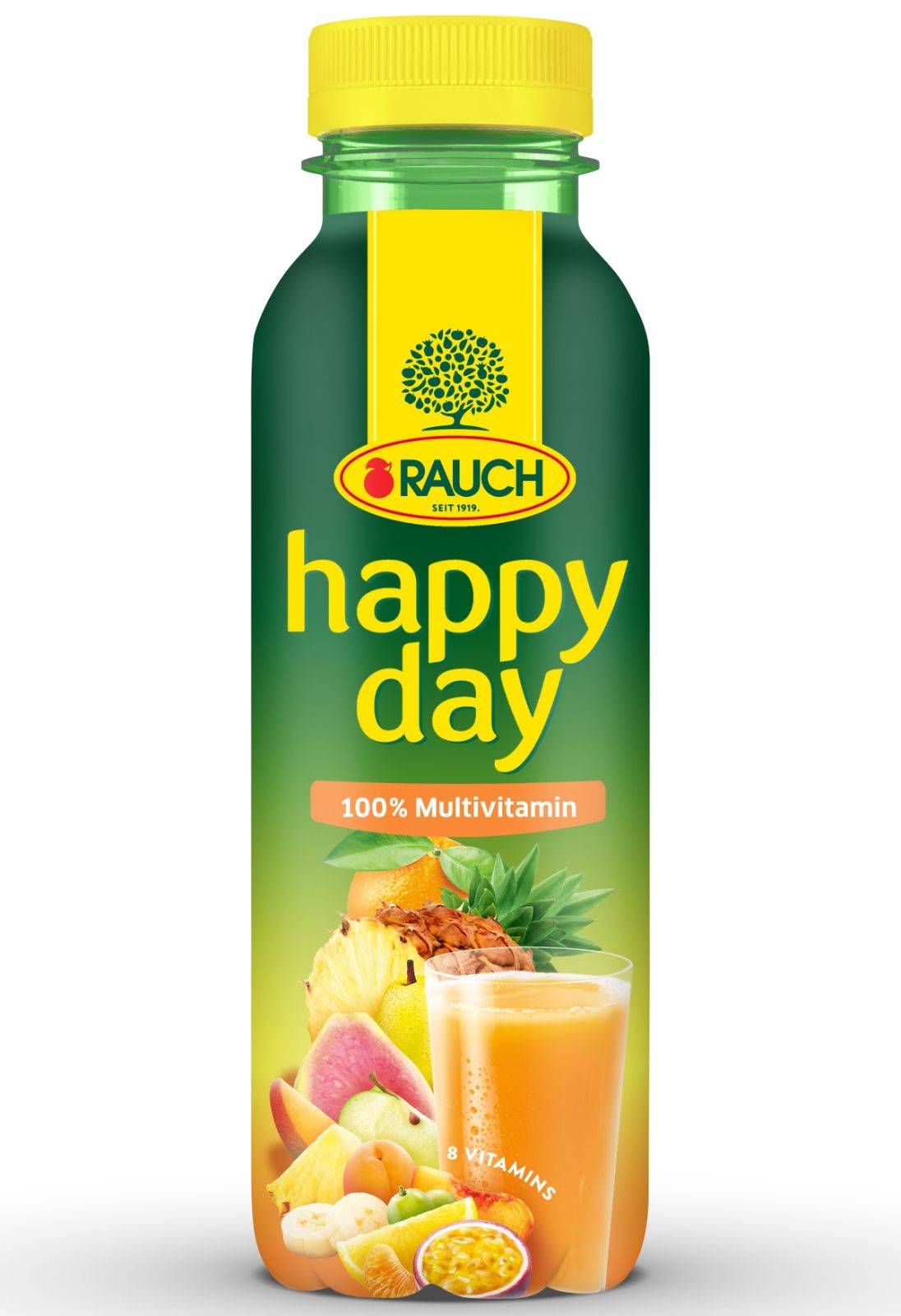 Happy Day Multi 100% 0,33 PET  DRS 