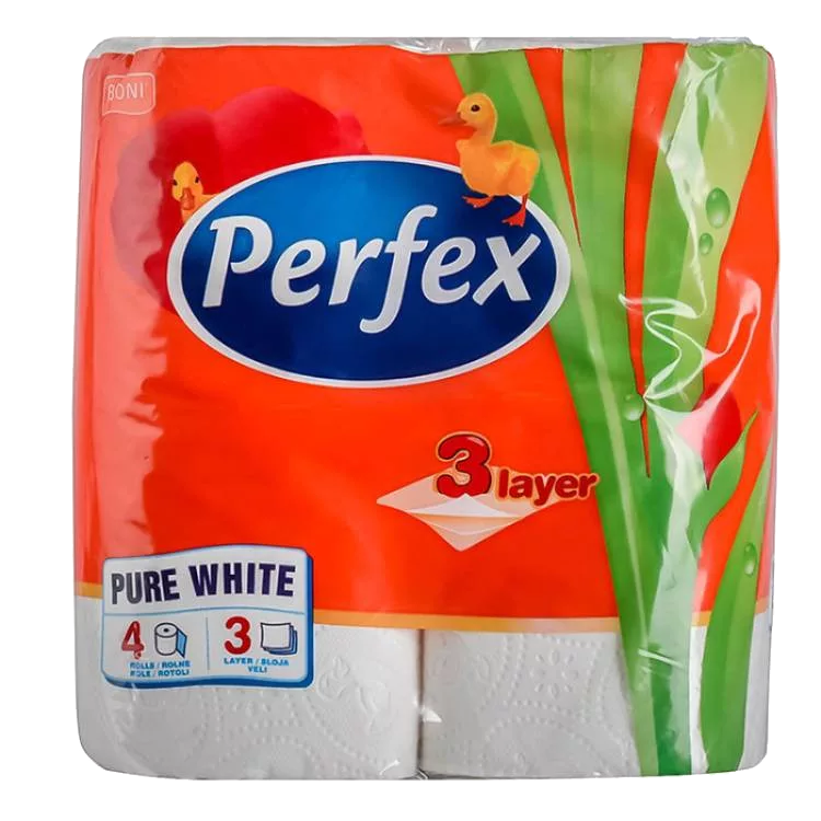 Boni Perfex toalettpapír 3 rétegű 4 tek.  (84 lap) 