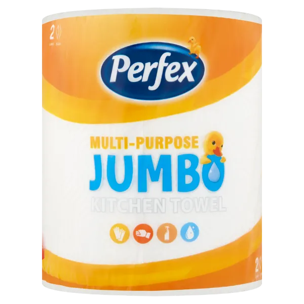 Boni Perfex konyhai törlőpapír Jumbo 1 tek 2r. (150lap) Okker 