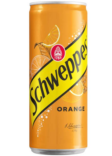 Schweppes Narancs 0,33l CAN  DRS