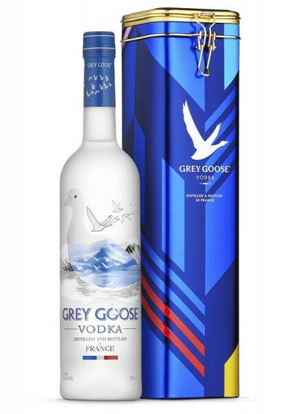 Grey Goose Original 0,7l 40% fém díszdobozban  DRS 