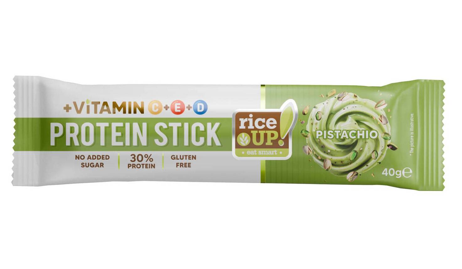 Rice Up! protein szelet pisztáciás HCN 40g 