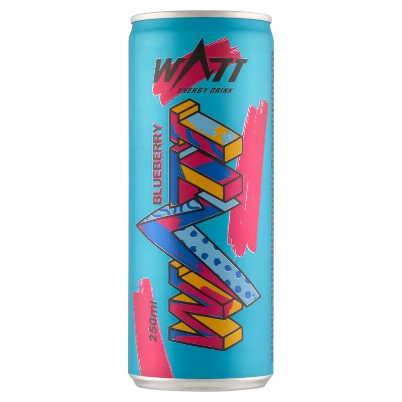 Watt Energy 250ml Blueberry  DRS 