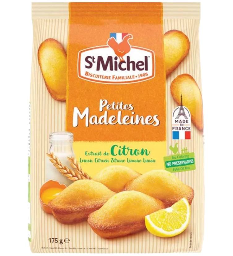 St Michel Madeleines Citromos 175g 