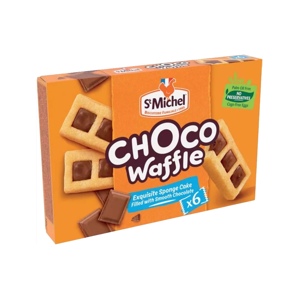 St Michel choco snack Waffle 180g 