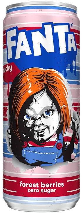 Fanta 0,33l Halloween Zero (Forest Berries) CAN  DRS 