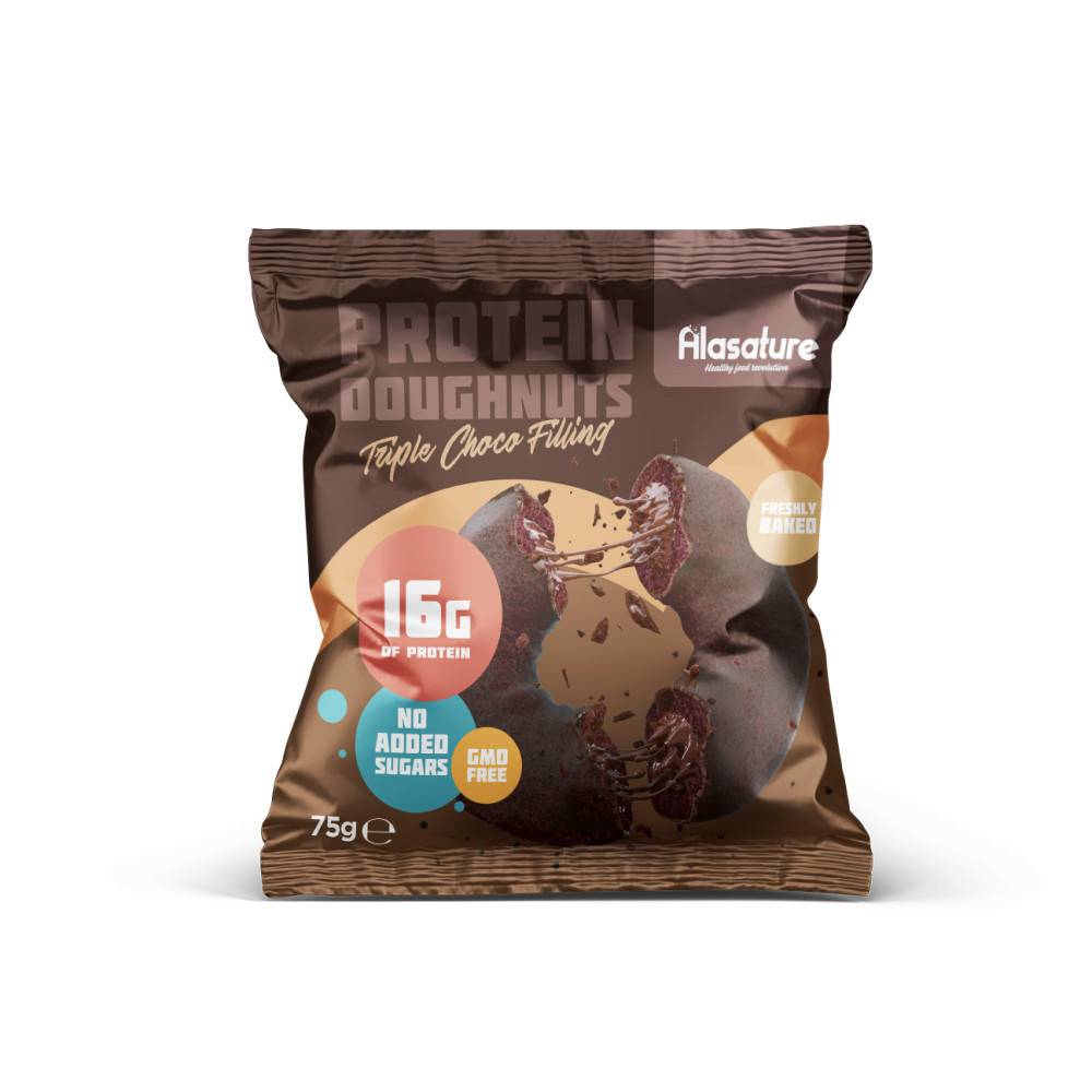Alasature Protein Fánk Triple Choco 75g 
