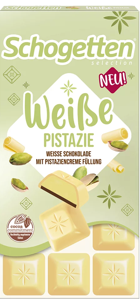 Schogetten Blonde Pisztácia csokoládé 100g   