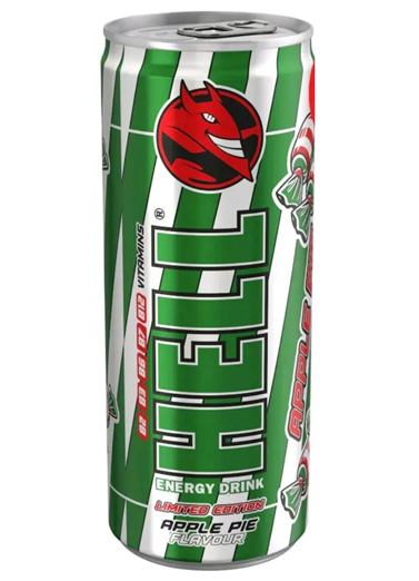 Hell Energy Apple Pie 250ml  DRS 