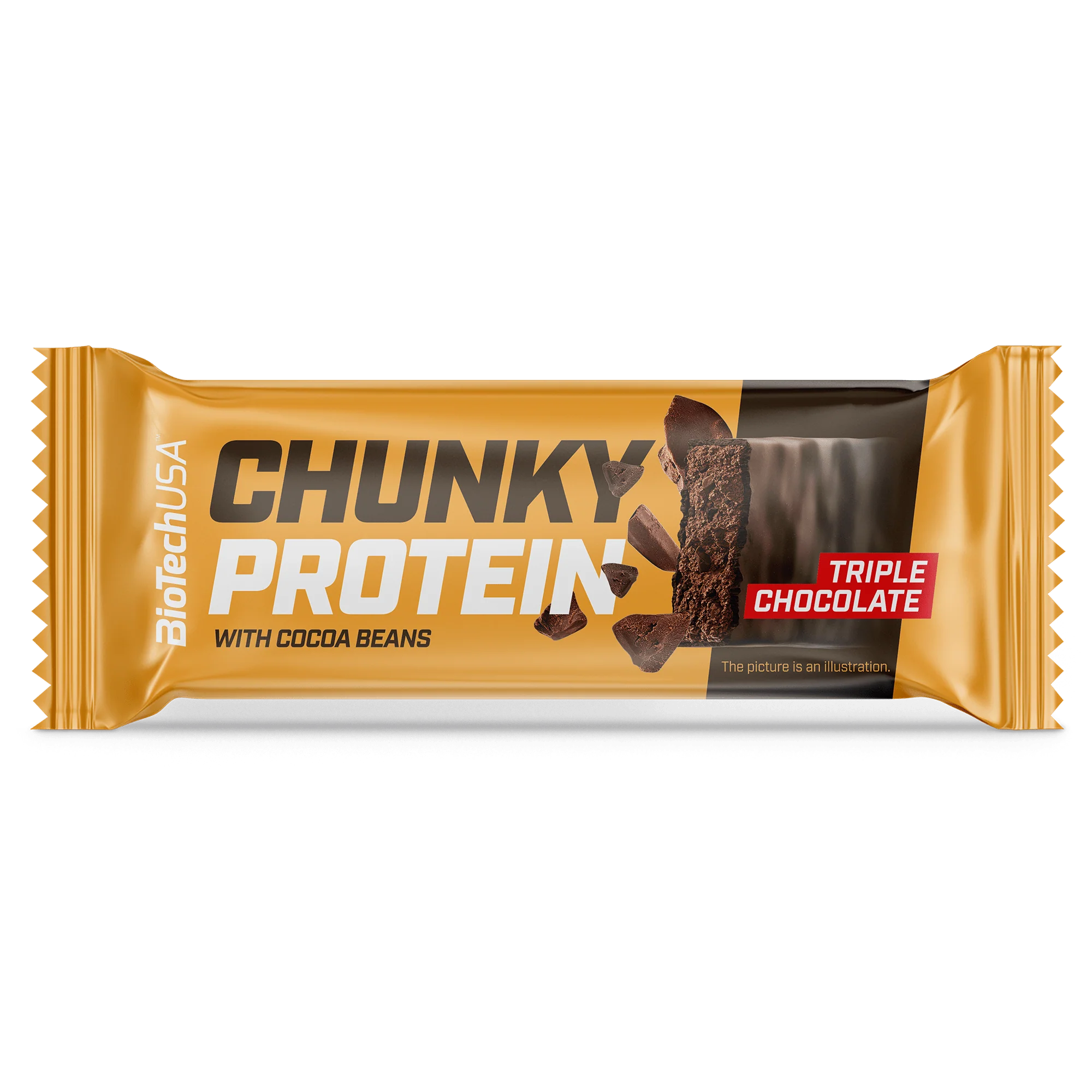 Chunky Protein Triple Chocolate 50g 