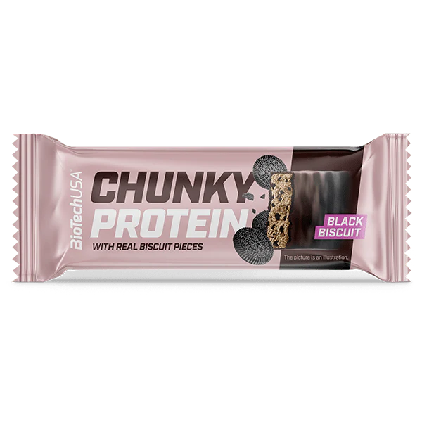 Chunky Protein Black Biscuit 50g  