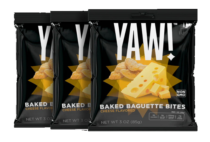 Yaw Baguette sajtos ízű snack 120g  