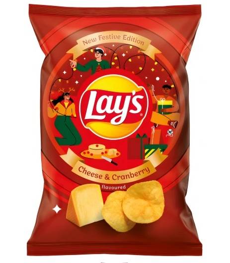 AKC - Lay's 130g Festive Cheese&Cranberry  - 2026.03.29