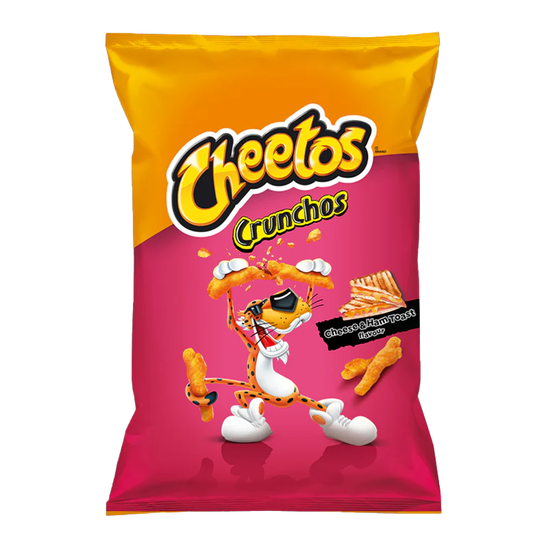 Cheetos Crunchos Cheese-Ham 80g  