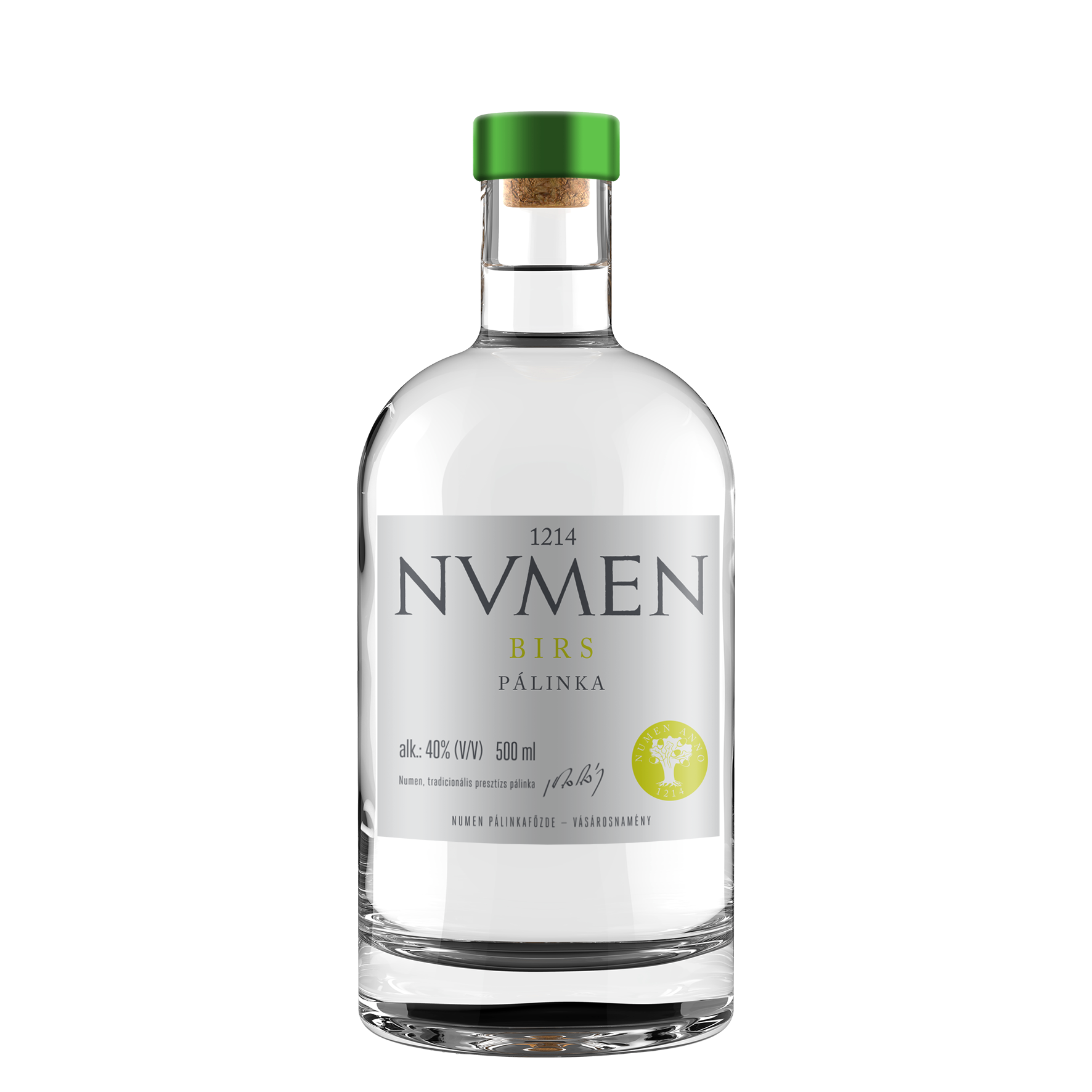 NVMEN Birsalma Pálinka 40% 0,5l  DRS