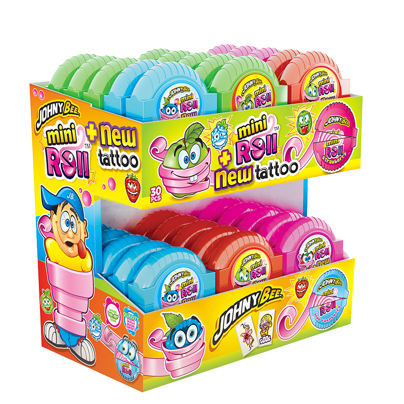 Johny Bee Mini Roll + Tattoo 18g 