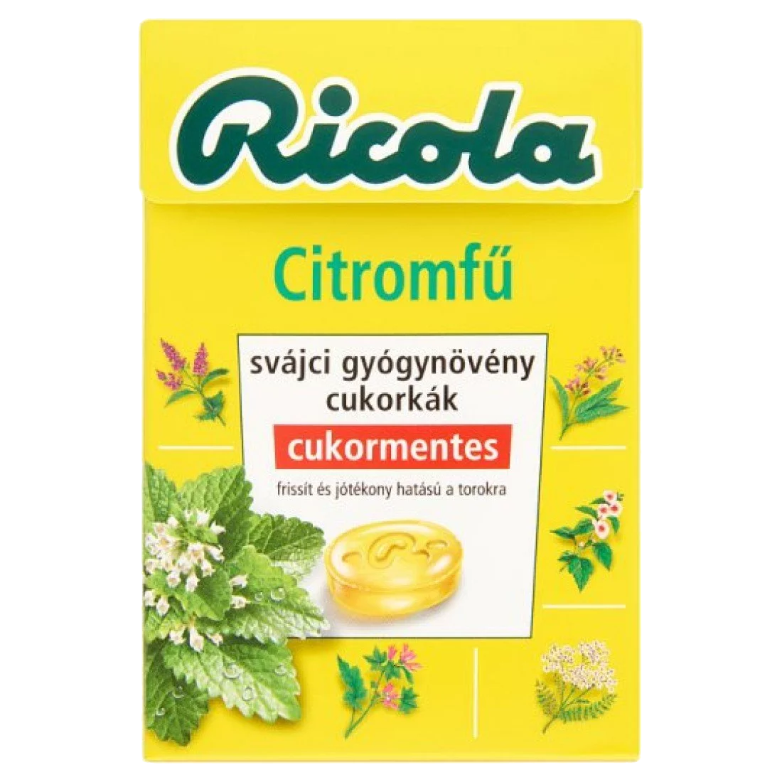 Ricola Citromfűves cukorka 40g 