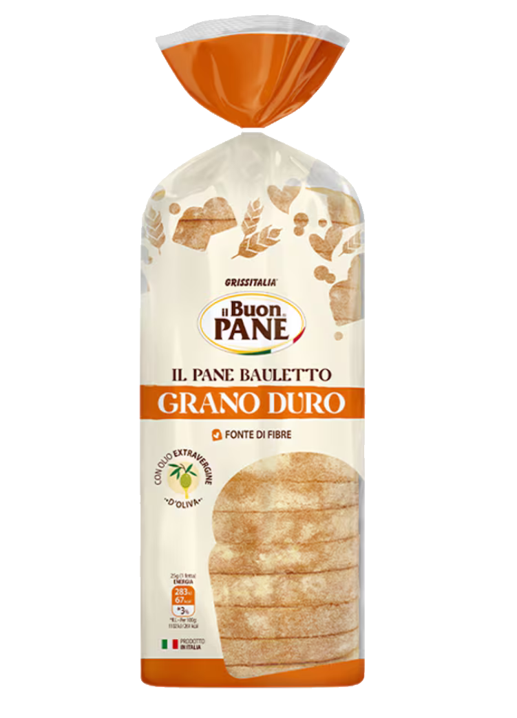 IL BUON PANE Toast szeletelt durum kenyér 400g   