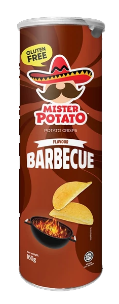 Mister Potato Chips BBQ 160g 