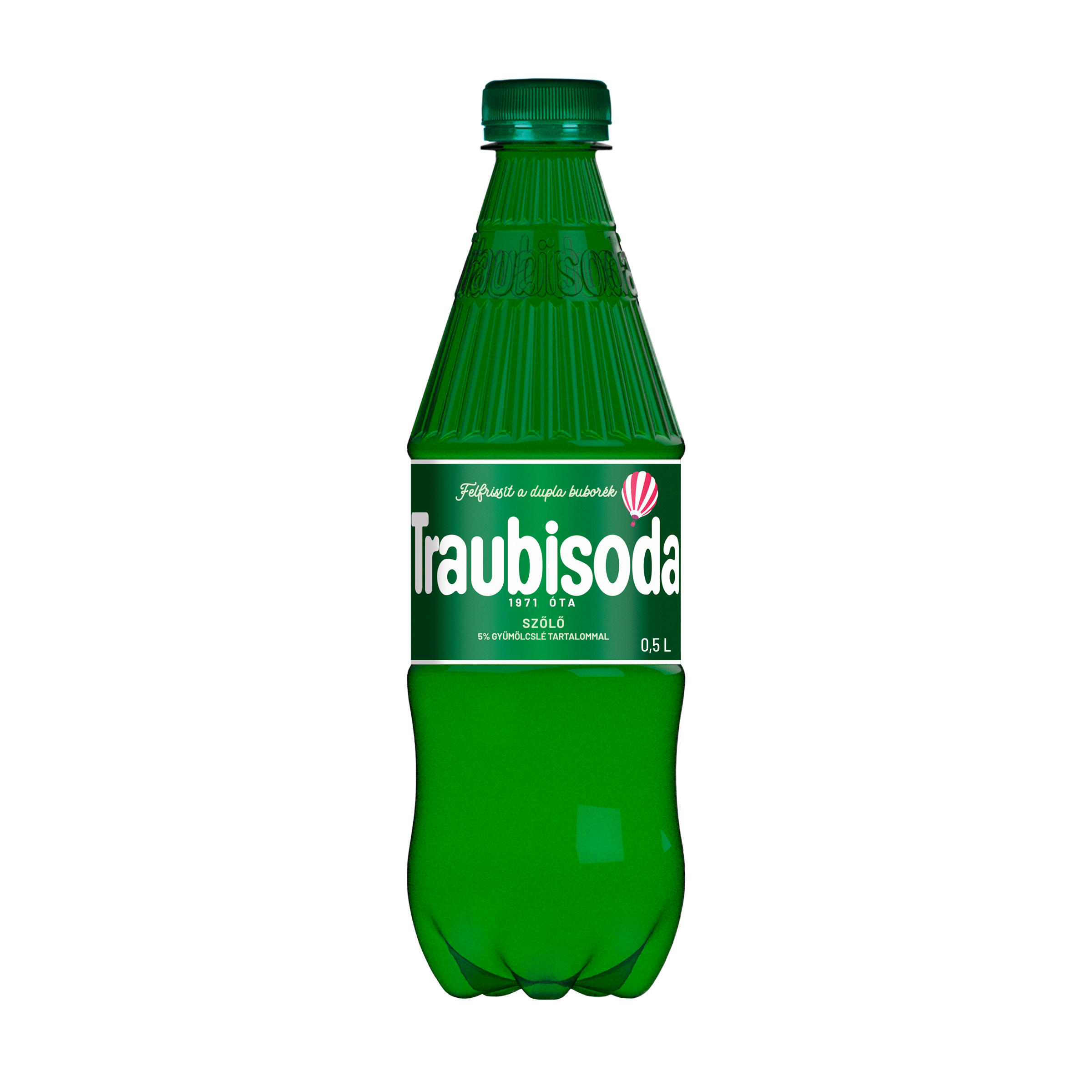 Traubisoda szőlő 0,5L  DRS 