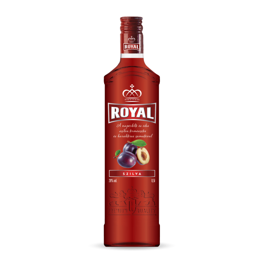 Royal Szilva 0,5l 28%  DRS