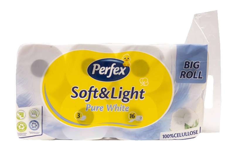 Boni Perfex 3 rétegű 16 tek. Fehér 125 lap 