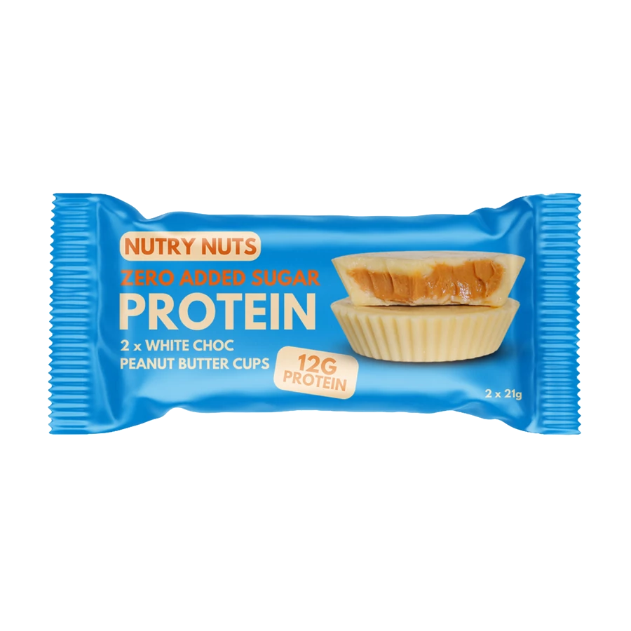 NUTRY NUTS Protein Peanut Butter Cups - White Choc 42g 