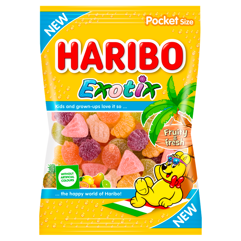 Haribo Exotix 80g  